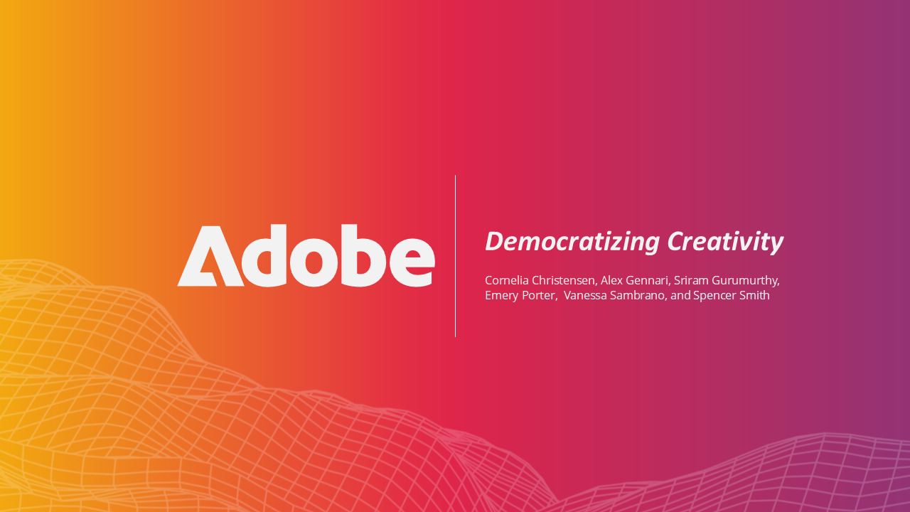 Screenshot of Adobe GenAI: Opportunity or Threat